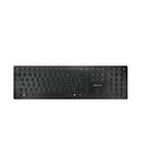 Cherry KW 9100 SLIM tastiera Universale RF senza fili + Bluetooth AZERTY Francese Nero