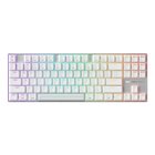Cherry MX 8.2 Pro TMR Wireless tastiera Gaming USB + RF Wireless + Bluetooth QWERTY US International Argento, Bianco