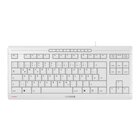 Cherry STREAM KEYBOARD TKL tastiera Universale USB QWERTZ Tedesco Bianco