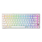 Cherry XTRFY K33 Compact Wireless tastiera Gaming USB + RF Wireless + Bluetooth QWERTY Inglese US Bianco