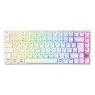 Cherry XTRFY K33 Compact Wireless tastiera Gaming USB + RF Wireless + Bluetooth QWERTZ Tedesco Bianco