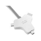 Cisco CAB-HDMI-MUL4K-9M= cavo e adattatore video HDMI tipo A (Standard) HDMI + Mini DisplayPort + USB Type-C Argento