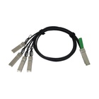 Cisco QSFP - 4xSFP10G, 3m cavo InfiniBand QSFP+ 4 x SFP+ Nero