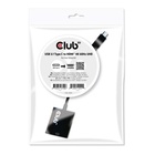 Club3D ADATTATORE USB 3.1 TYPE C TO HDMI 2.0 UHD 4K 60HZ