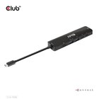 Club3D CSV-1596 hub di interfaccia USB 3.2 Gen 1 (3.1 Gen 1) Type-C 5000 Mbit/s Nero