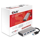 Club3D USB 3.0 Hub 4-Port with Power Adapter