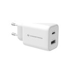 CONCEPTRONIC ALTHEA11W Caricabatterie per dispositivi mobili Universale Bianco AC Ricarica rapida Interno