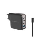 CONCEPTRONIC ALTHEA18B Caricabatterie per dispositivi mobili Universale Nero AC Ricarica rapida Interno