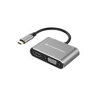 CONCEPTRONIC DONN16G USB 3.2 Gen 1 (3.1 Gen 1) Type-C Nero, Argento