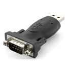 CONCEPTRONIC Equip 133382 cavo di interfaccia e adattatore USB A RS-232 Nero