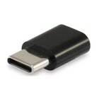 CONCEPTRONIC Equip 133472 cavo di interfaccia e adattatore USB C Micro USB B Nero