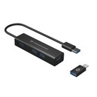 CONCEPTRONIC HUBBIES06B USB 3.2 Gen 1 Type-A 5000 Mbit/s Nero