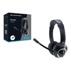 CONCEPTRONIC POLONA02B Cuffia Cavo Con Microfono Nero