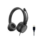 CONCEPTRONIC POLONA05B cuffia e auricolare Cablato A Padiglione Musica e Chiamate USB tipo A Nero