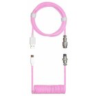 Cooler Master Coiled Keyboard Cable Magenta - Cavo tastiera a spirale