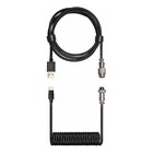 Cooler Master Coiled Keyboard Cable Shadow Black - Cavo tastiera a spirale