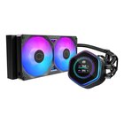 Cooler Master MasterLiquid Atmos II 240 LCD Black Processore Kit di raffreddamento a liquido 12 cm Nero 1 pz