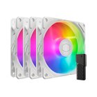 Cooler Master SickleFlow Edge 120 ARGB 3-pack Fan Kit White Edition Case per computer Ventilatore 12 cm Bianco 3 pz