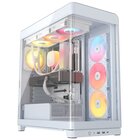Corsair 4500X RS-R ARGB Tempered Glass Mid-Tower, White Midi Tower Bianco
