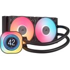Corsair iCUE LINK TITAN 240 RX LCD con Ventole RX120 - Nero
