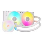 Corsair iCUE LINK TITAN 240 RX RGB con ventole RX120 - Bianco