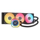Corsair iCUE LINK TITAN 360 RX LCD con Ventole RX120 - Nero