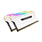 Corsair Vengeance RGB Pro 16GB DDR4 3200MHz C16 Dual Channel Bianco - Compatibile ICUE