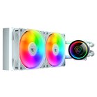 COUGAR Gaming Poseidon Elite ARGB 240 Processore Kit di raffreddamento a liquido 12 cm Bianco
