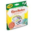 Crayola 10ct. Fabric Markers marcatore Multicolore 10 pezzo(i)