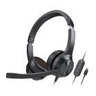 Creative Labs Chat USB Auricolare Cablato A Padiglione Ufficio USB tipo-C Nero