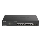 D-Link DGS-1100-10MPV2 Gestito Gigabit PoE 1U Nero