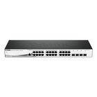 D-Link DGS-1210-28/ME switch di rete Gestito L2 Gigabit Ethernet (10/100/1000) 1U Nero