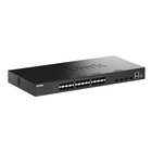 D-Link DGS-1530-28S/E switch di rete Gestito L2 Nero