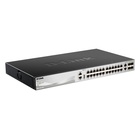 D-Link DGS-3130-30TS Gestito L3 Gigabit Nero, Grigio