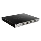 D-Link DGS-3630-28PC/SI Gestito Gigabit PoE Nero, Grigio
