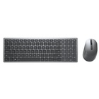 Dell KM7120W RF senza fili + Bluetooth QWERTY Italiano Grigio, Titanio Scatola aperta Confezione originale presente