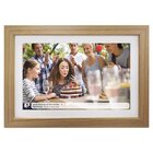 Denver PFF-1042LW cornice per foto digitali Legno 25,6 cm (10.1") Touch screen Wi-Fi