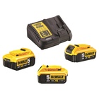 DeWalt DCB115P3 Kit 3 batterie 18 V 5 Ah + caricabatteria
