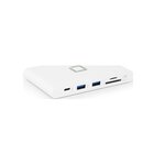 DICOTA D31729 replicatore di porte e docking station per laptop Bianco