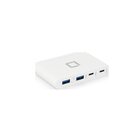 DICOTA D31731 replicatore di porte e docking station per laptop Bianco