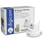 Digicom 8E4486 IP Camera 400HD IP Interno Cupola Bianco