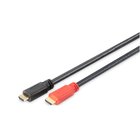 Digitus 30m HDMI AM/AM cavo HDMI HDMI tipo A (Standard) Nero
