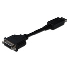 Digitus ASSMANN Electronic AK-340401-001-S cavo e adattatore video 0,15 m DisplayPort DVI-I Nero