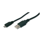 Digitus CAVO USB 2.0, A/MICRO B, M/M, NERO, 1MT