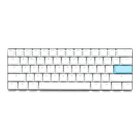 Ducky DKON2061ST tastiera Gaming USB QWERTZ Tedesco Bianco