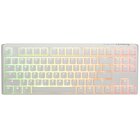 Ducky One 3 Classic Pure White TKL Gaming Tastatur RGB LED - MX-Clear tastiera USB Tedesco Bianco