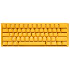 Ducky One 3 Yellow Mini tastiera Gaming USB Tedesco Giallo