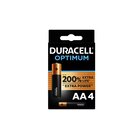 Duracell 4 Pile Stilo AA Optinum