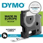 Dymo D1 nastro 12 mm x 7 m nero su verde