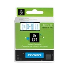 Dymo D1 - Standard Etichette - Blu su bianco- 19mm x 7m